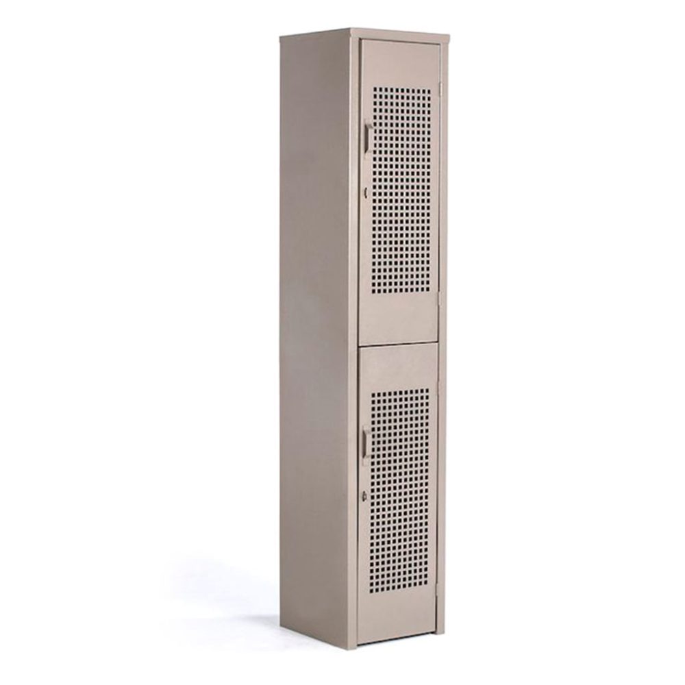 Locker Perforado de 2 puertas 180 x 38 x 37 - Imagen 2