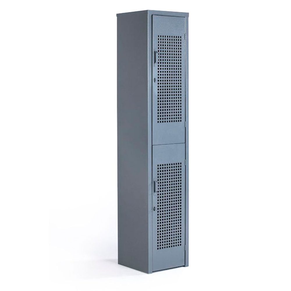 Locker Perforado de 2 puertas 180 x 38 x 37