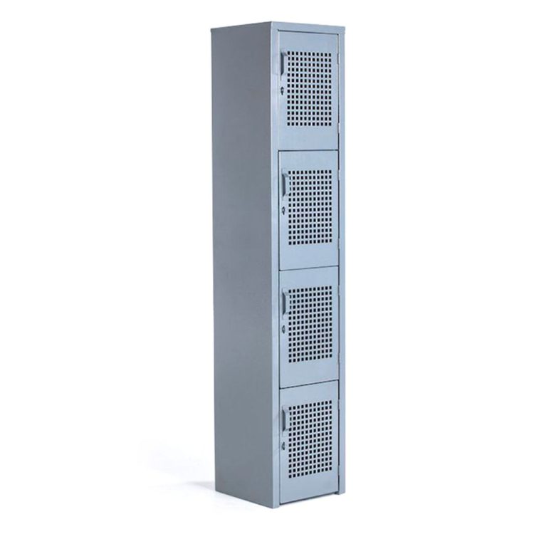 Locker Perforado de 4 puertas 180 x 38 x 37