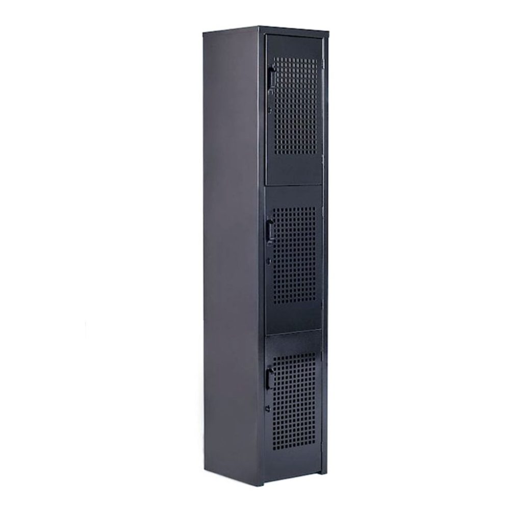 Locker Perforado de 3 puertas 180 x 38 x 45 - Imagen 2