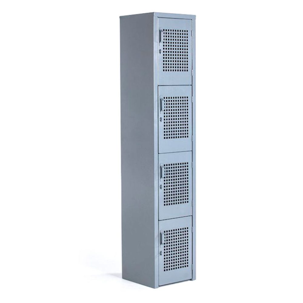Locker Perforado de 4 puertas 180 x 38 x 45 - Imagen 2