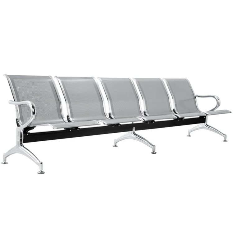 Banca metalica Airport de 5 plazas