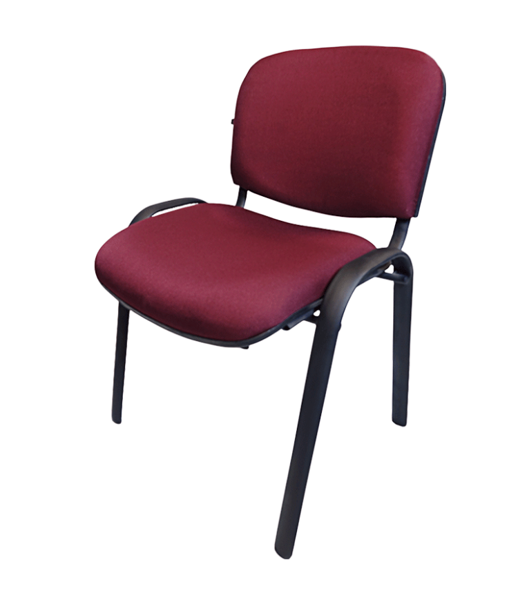 Silla de visita apilable sin brazos