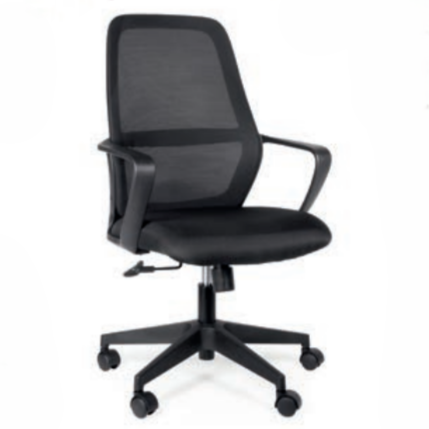 Silla operativa negra