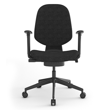 Silla operativa Luke negra