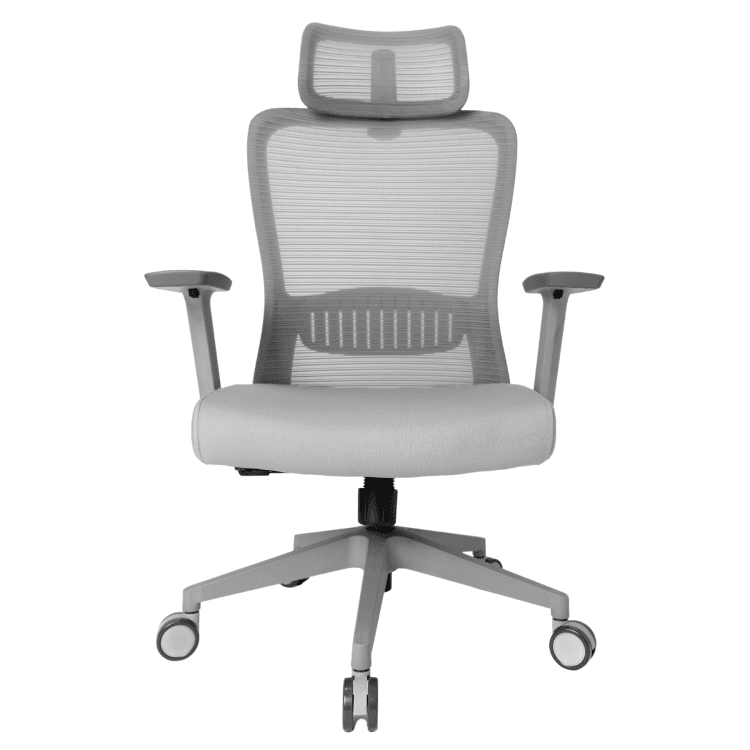 Silla ejecutiva Fent gris alta