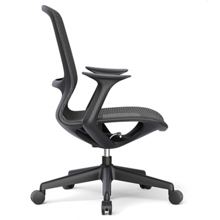 Silla operativa Rainb negra - Imagen 3