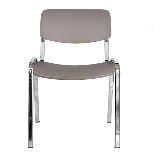 Silla de visita Milk cromada - Imagen 3