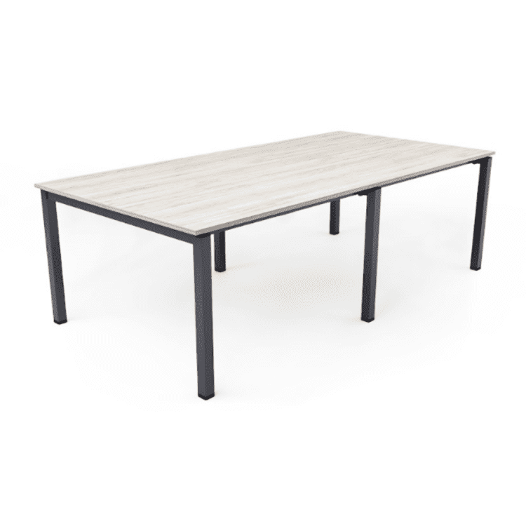 Estación de trabajo de 240 x 120 cms bl/gr