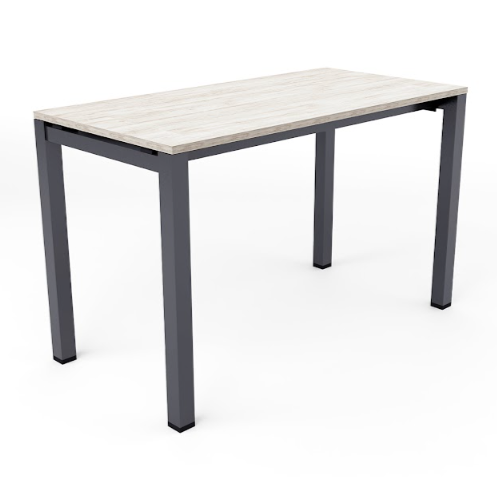 Escritorio recto de 120 x 60 cms bl/gr